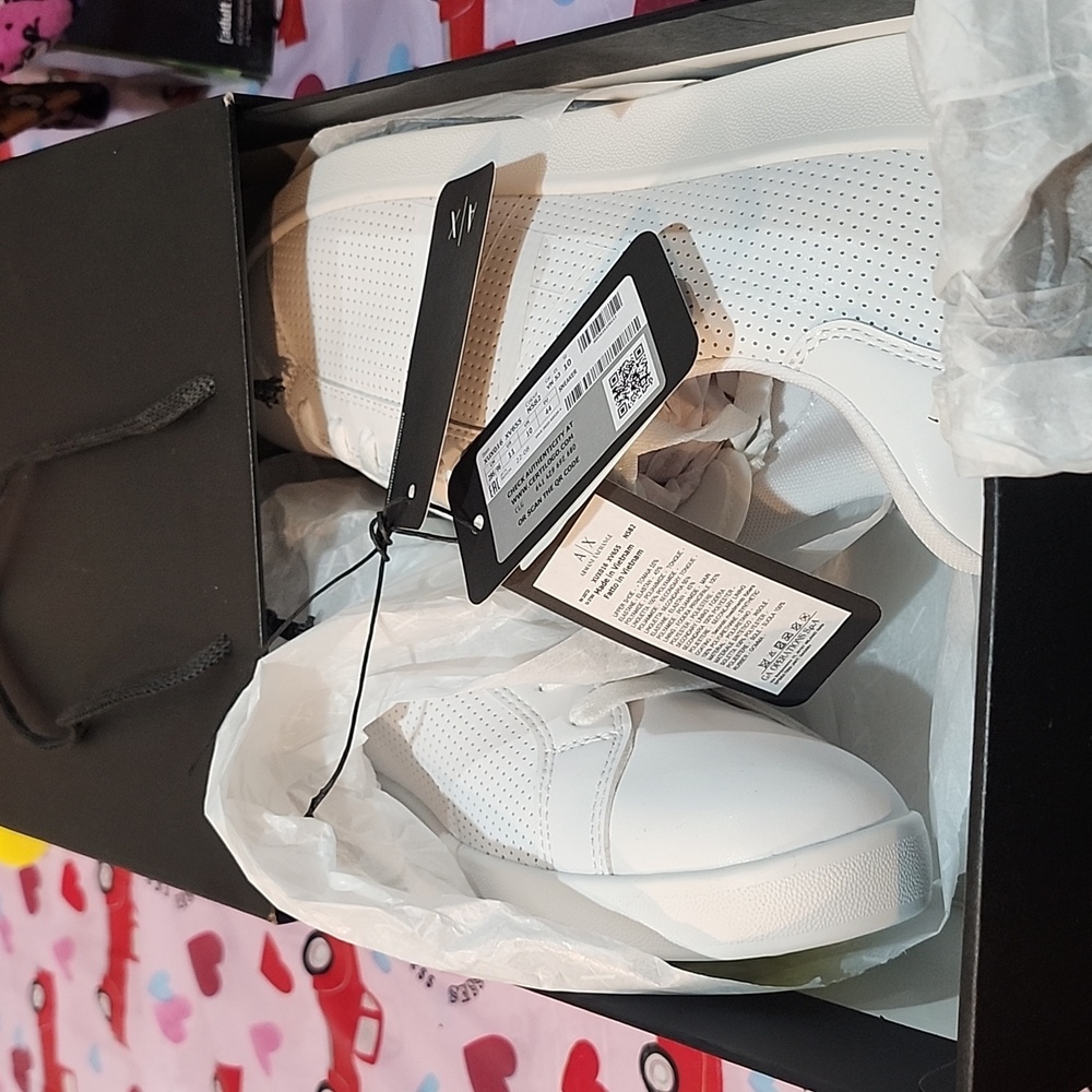 Armani OPT WHITE+OPT WHITE Men's Shoes